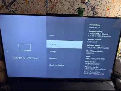 Amazon Fire TV 4-Series 43" 4K For Sale, View more