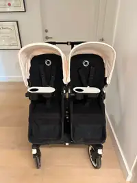 Bugaboo donkey stroller with add ons (bassinets, footmuffs, etc)