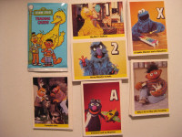 CARTE DE COLLECTION SESAME STREET 1992 SET