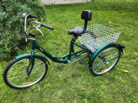 Tricycle Adult 24’’ Wheels Adult 7-Speed 3 Wheel