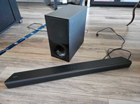 Sony SA-X9000F 2.1 channel sound bar and wireless subwoofer