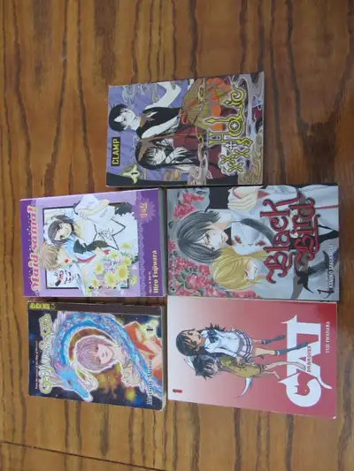 Selection Of Manga Graphic Novel Comic Books For Sale, View more
