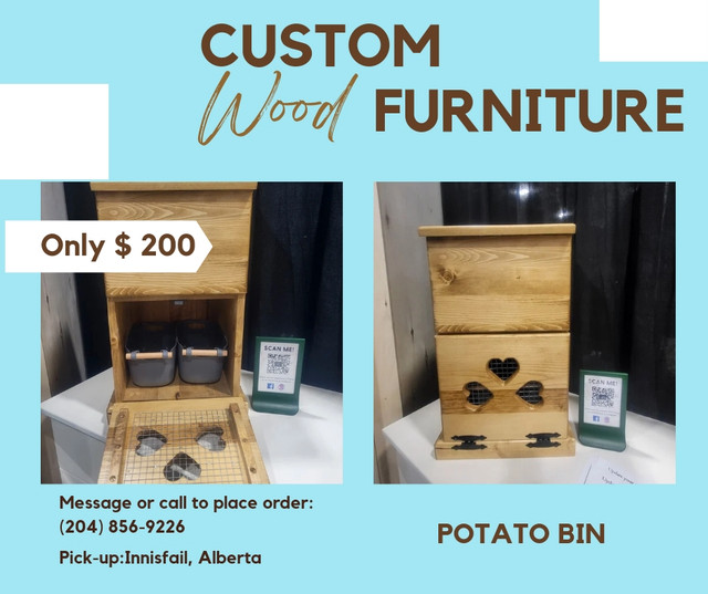Custom Wood Furniture  in Multi-item in Red Deer