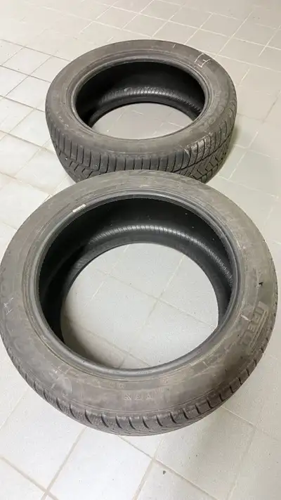 4 20" Winter tires, including: 2 front tires: 275/45/R20 2 Rear tires: 305/40/R20 Rarely used, almos...