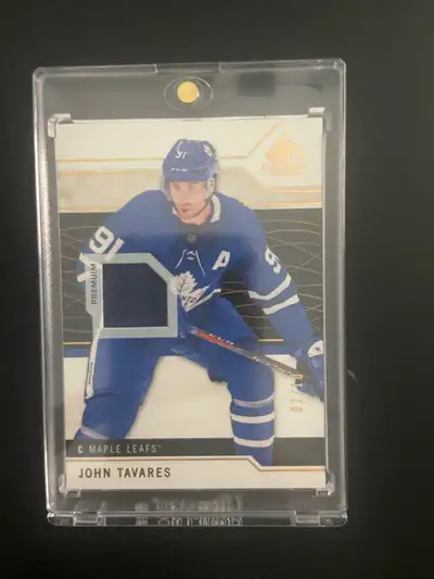 John Tavares Game Worn hockey card, View more