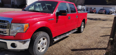 2013 Ford F150 4 X 4 Crewcab 157 193000 kms $13500 Certified