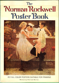 1976 Norman Rockwell Poster Book, 20 Popular Paintings