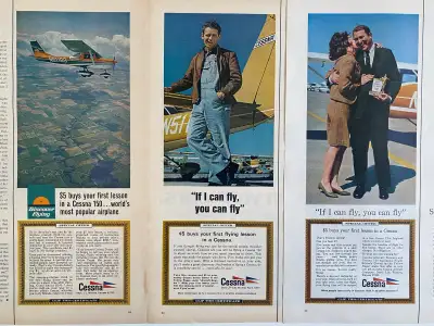 Each ad is 8$ each or buy the lot for 21$. This is a 1968-69 paper advertisements. Dimensions : Each...