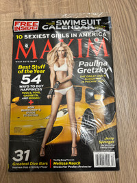 Maxim Magazine Dec 2013-paulina Gretzky Brand New 