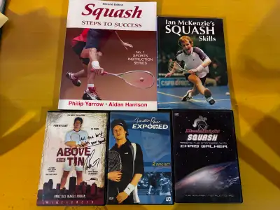 Squash instructional package, View more