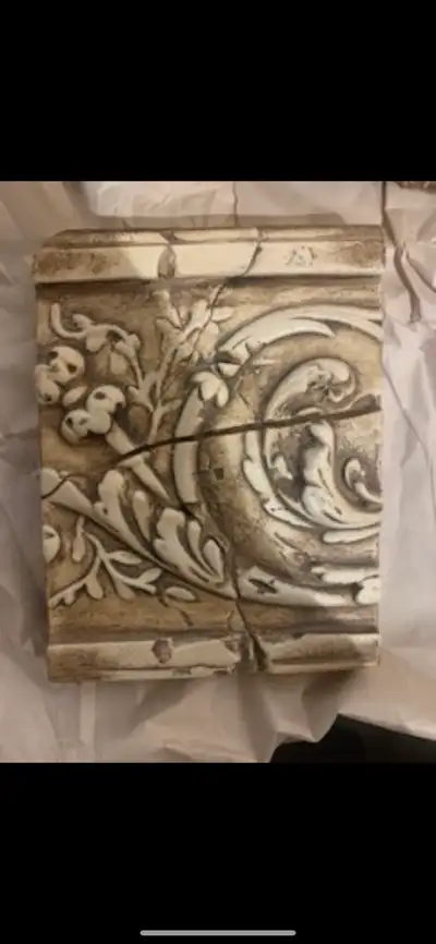 Plaque Décorative Sid Dickens Memory Block – Style Italien, Crème, 1995 (occasion)