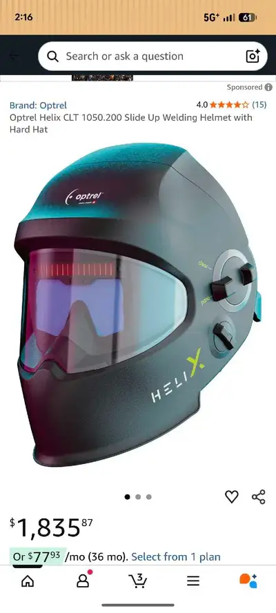 optrel helix welding helmet , View more
