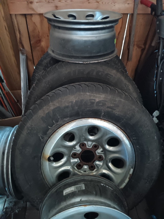 Used tires, rims, wheels for winter in Garage Sales in Barrie - Image 4