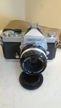 Vintage Nikkormat N Film Camera
