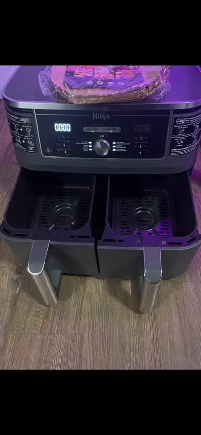 New Ninja Air Fryer - Dual chamber, View more