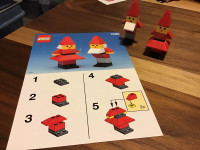 LEGO 1980 Santa’s Elves Retired 