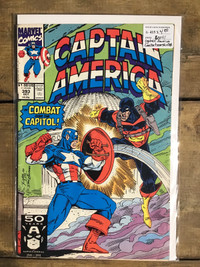 Three Captain America Vintage Marvel Comics