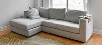 Sectional sofa fabric