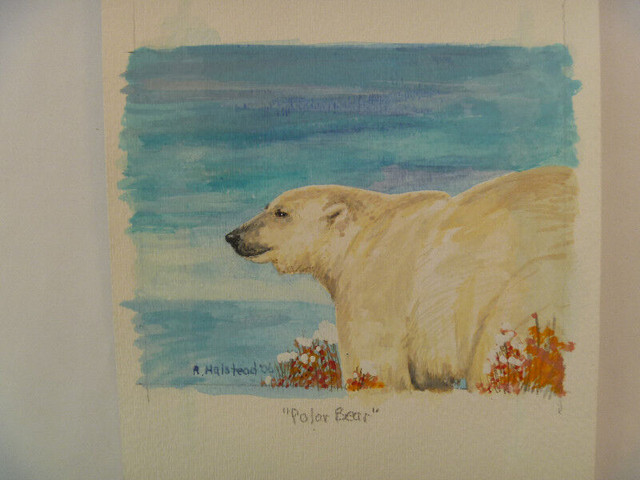 Polar Bear ORIGINAL ART - various sizes in Arts & Collectibles in Winnipeg - Image 2