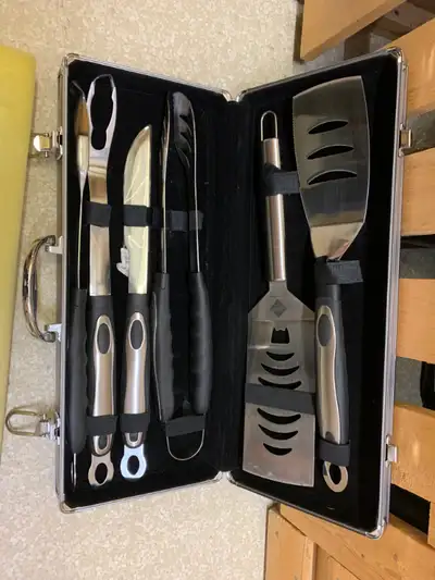 bbq tools with case, View more