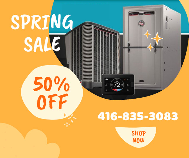Best Deal On Furnaces and Air Conditioners from $1999 in Heaters, Humidifiers & Dehumidifiers in Markham / York Region