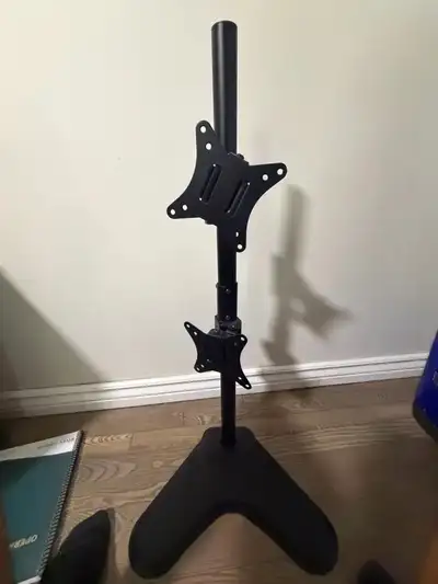 Double Monitor Stand – Vertical Dual Monitor Mount, View more