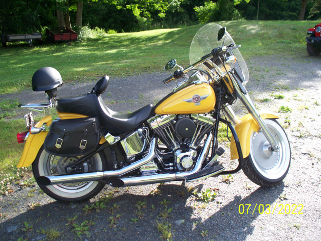 this is a real nice Harley Davidson fat boy in Street, Cruisers & Choppers in Annapolis Valley