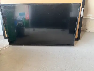 Comes with wall mount and remote. I have a total of 5 these tvs. Good to put in a rental/ investment...