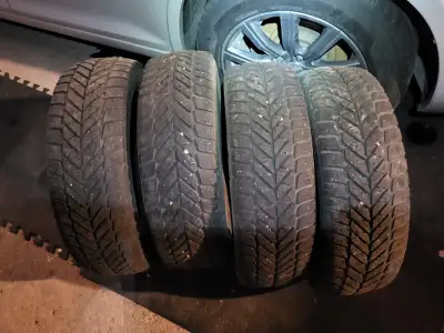 Used Winter tires approx 70% tread still