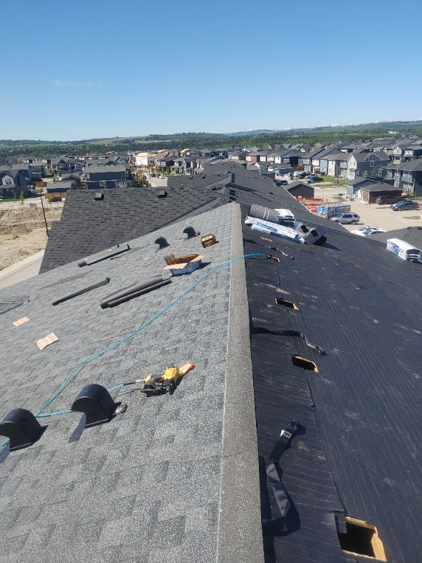 Dual black arcitectural shingles Roofing Calgary Kijiji