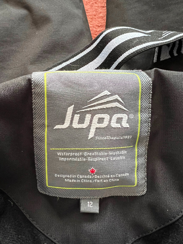 Kids black Jupa ski pants size 12 in Kids & Youth in Calgary - Image 3