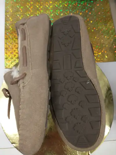 Size 8 The perfect gift  Caribou suede casual moccasin, View more
