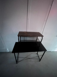 Shoe rack and table for sale