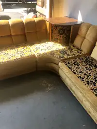 Retro sectional sofa 