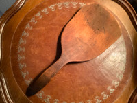 #2 Antique Wooden Butter Paddle