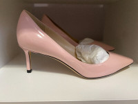 Jimmy Choo Romy Pumps 60mm - Rosewater Patent, Size 35.5
