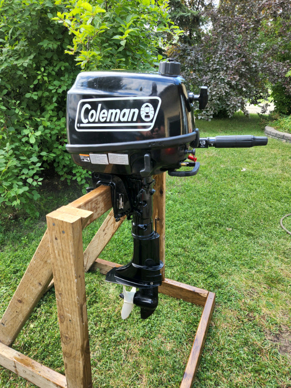 Coleman 5 Hp Outboard Boat Motor Boat Parts, Trailers & Accessories