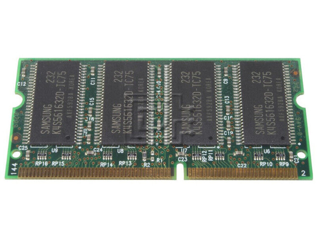MEMOIRE RAM 2X256MB=512MB RAM SODIMM PC133 133MHz Laptop Memory dans Composants de système  à Ville de Montréal - Image 2
