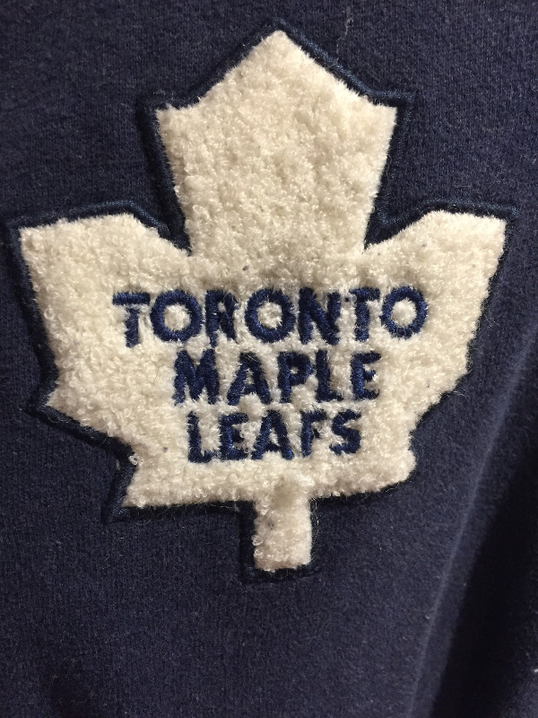 Roots maple leafs sz. youth XL. varsity jacket like NEW $25 in Kids & Youth in City of Toronto - Image 2