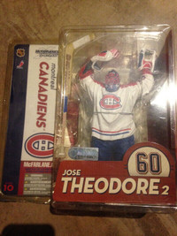McFarlane NHL Jose Theodore Montreal Canadiens Hockey Figure.