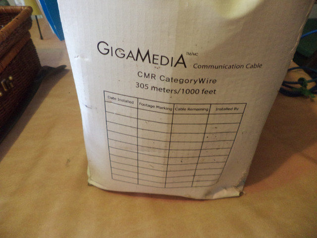 Gigamedia Category 5e Cable in Cables & Connectors in Bridgewater - Image 2