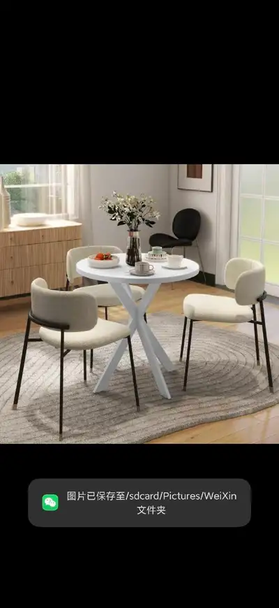 29" Dining Table, Contemporary Round Kitchen Table , View more