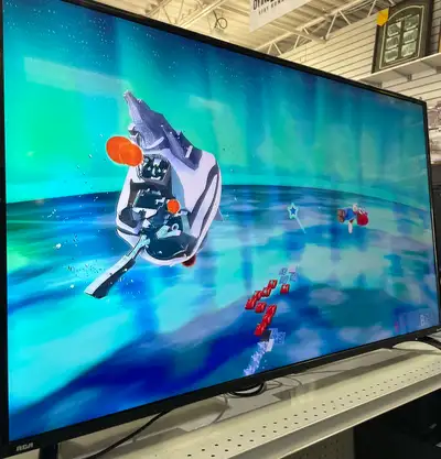 RCA 50” LED ROKU TV W/REMOTE, View more