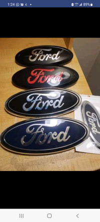 9" Ford Emblems