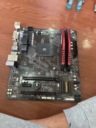 GIGABYTE AB350M-DS3H AM4  Motherboard + 16GB DDR4, View more