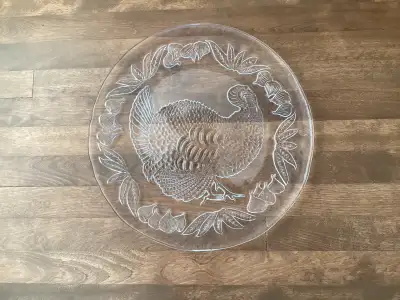 Plateau de service rond/Service Plate round Voir mes autres annonces/see my other adds