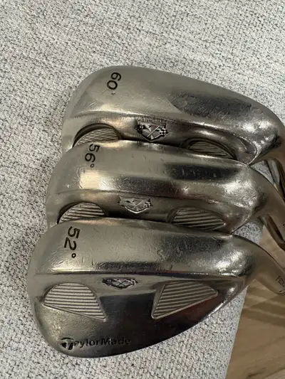 TaylorMade TP wedge set 52, 56, 60, View more