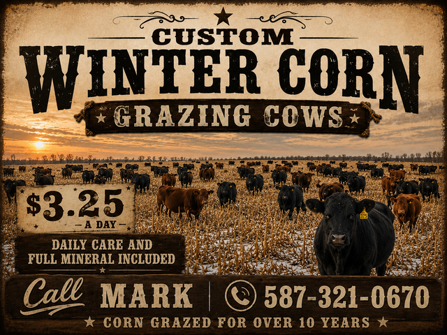 Winter Corn Grazing489972044798382080