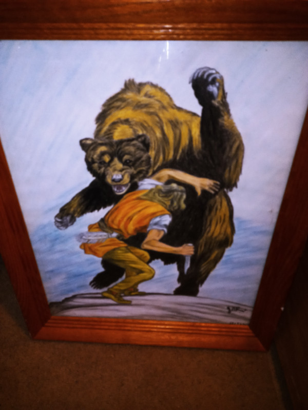 TWO FRAMED ART PAAINTINGS  BY  J. RITCHIE in Arts & Collectibles in Sarnia - Image 3