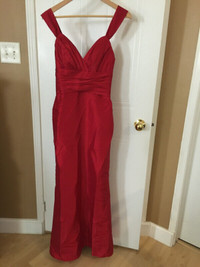 Red Bridesmaid Dress/Evening Gown